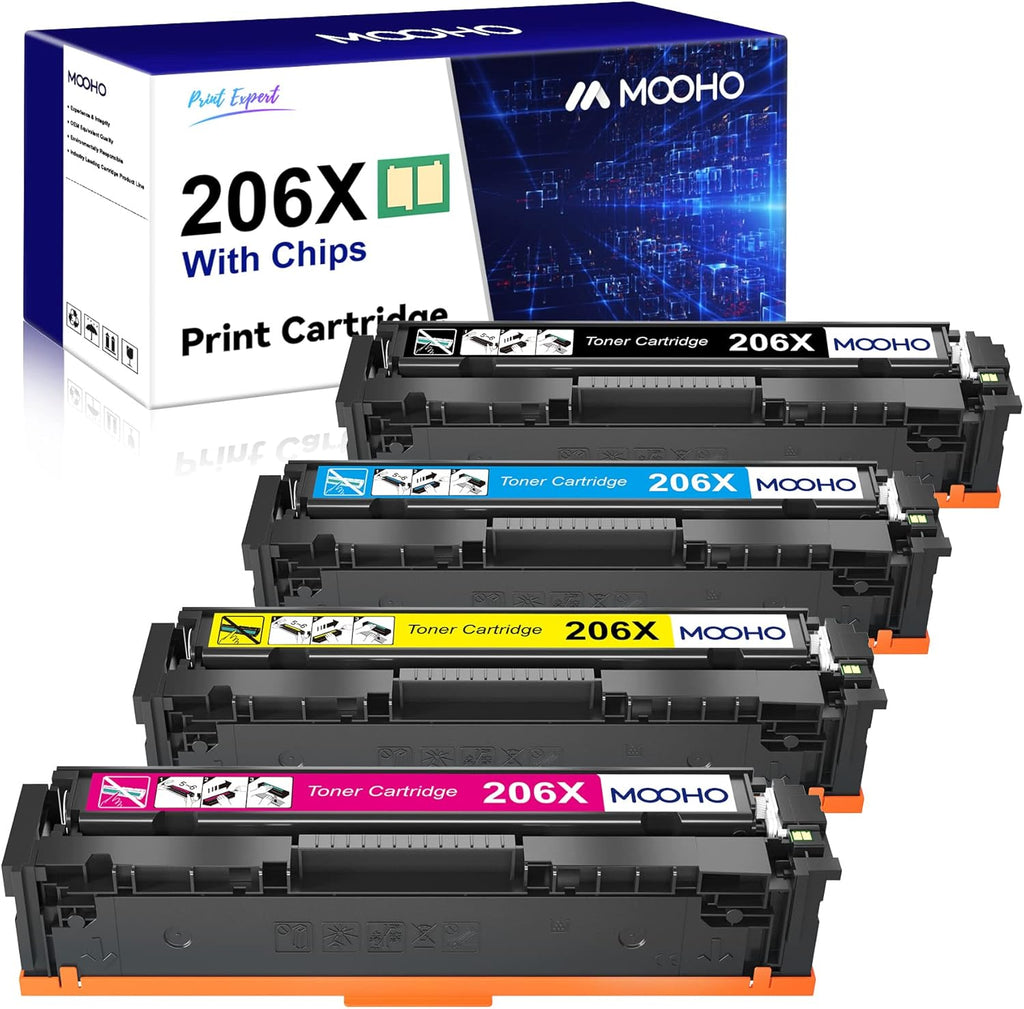 4-Pack Toner Cartridge for HP Printer X960