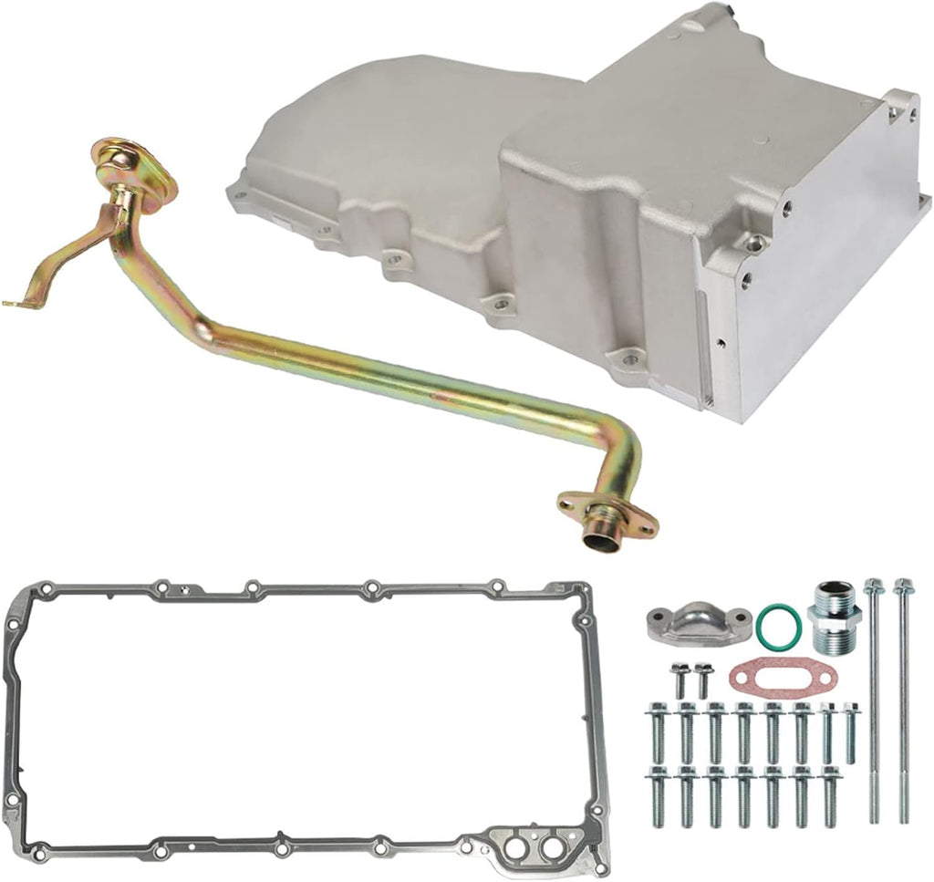 Aluminum Oil Pan Kit for GM Muscle Car Truck 4.8L 5.3L 6.0L 6.2L S7974