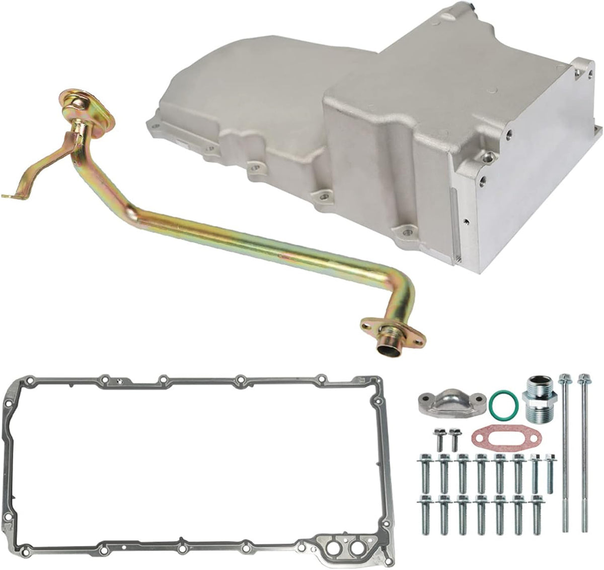 Aluminum Oil Pan Kit for GM Muscle Car Truck 4.8L 5.3L 6.0L 6.2L S7974