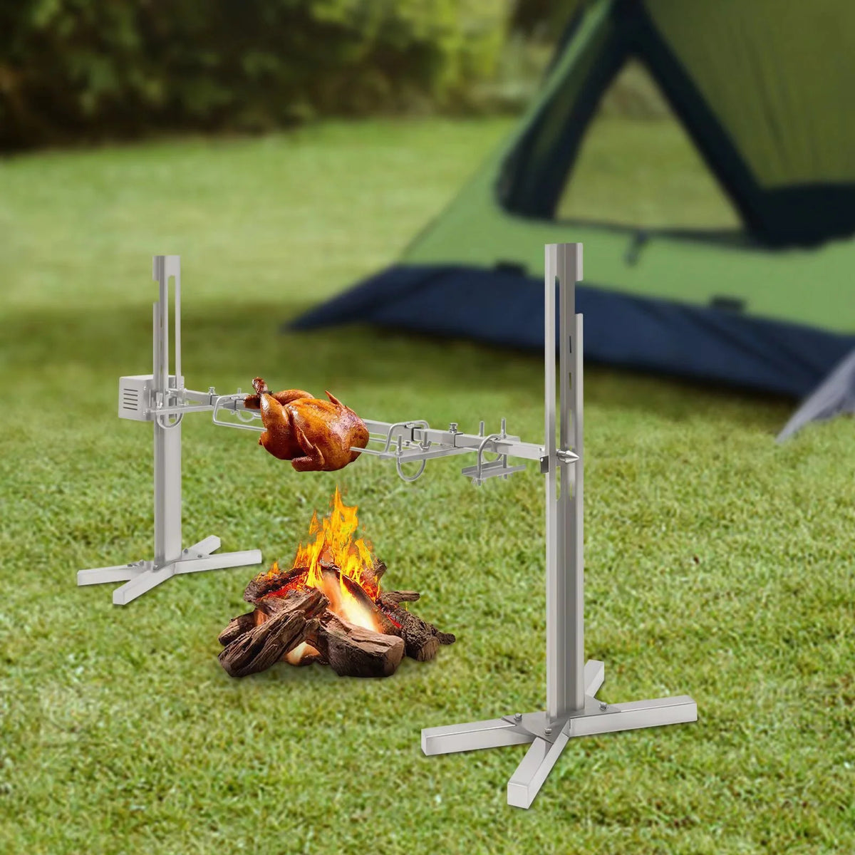 66lbs Large Grill Rotisserie Kit O26013