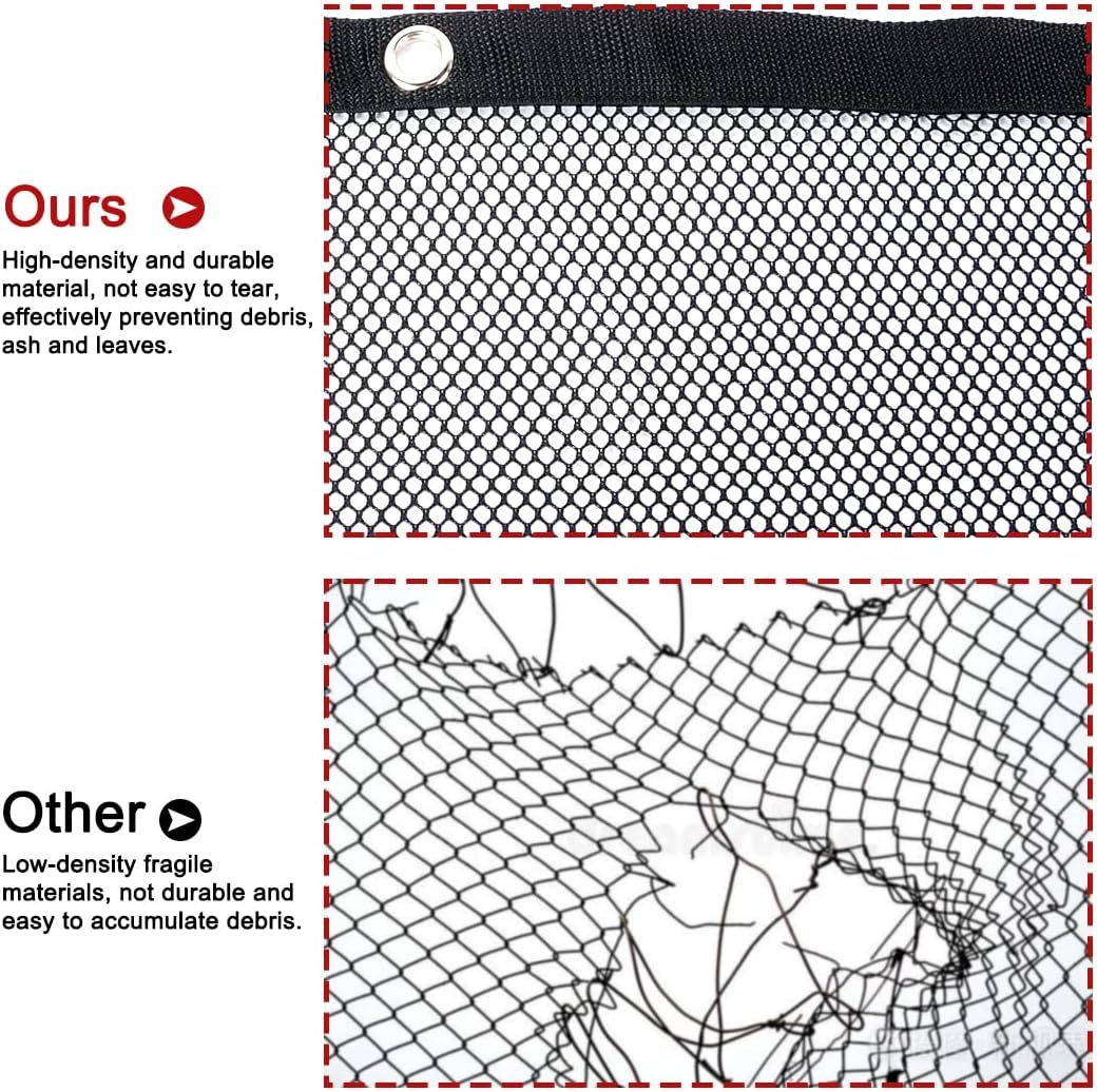 Pack of 2 Roll Cage Mesh Window Nets for Polaris RZR PRO XP/4 K970