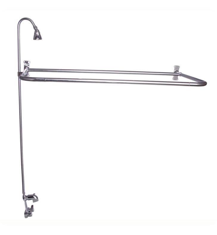 Polished Brass Rectangular Shower Unit G9232