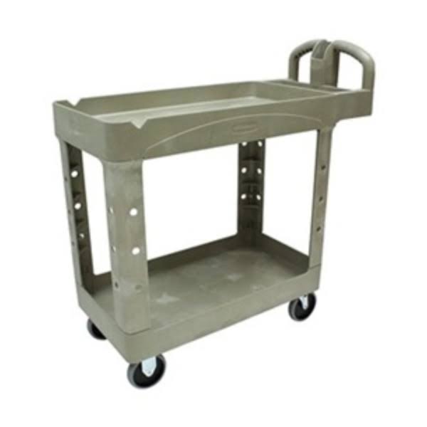 Beige Lipped Utility Cart 500 lb G339
