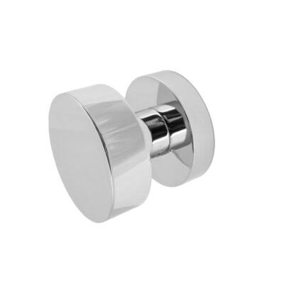 Passage Hall and Closet Door Knob Set, Polished Stainless Steel W497