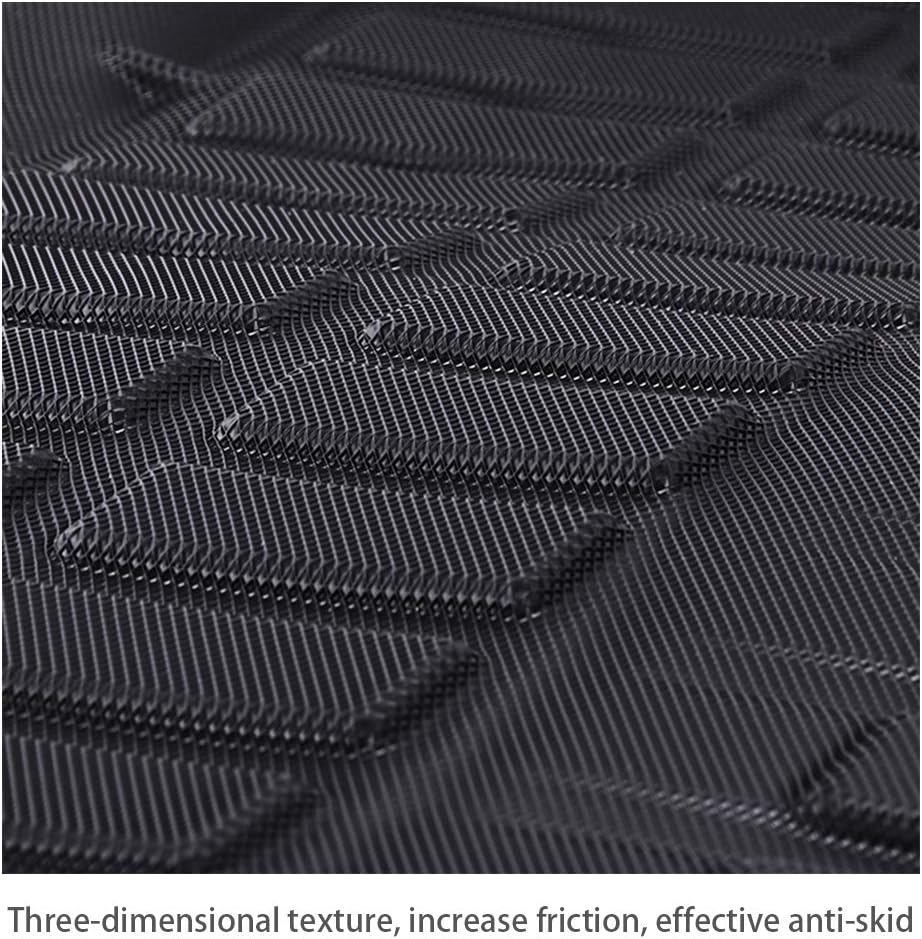 Black Rubber Cargo Liner Tray Floor Mat Pack of 2 F20194