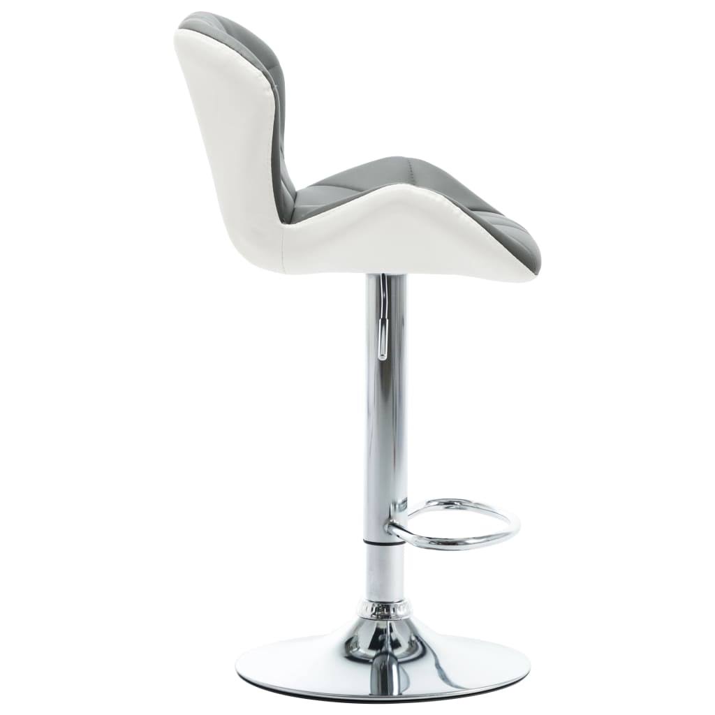Orange Faux Leather Bar Stool Z545840
