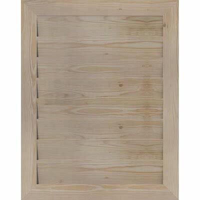 20x22W x 14x22H Vertical Gable Vent S1436