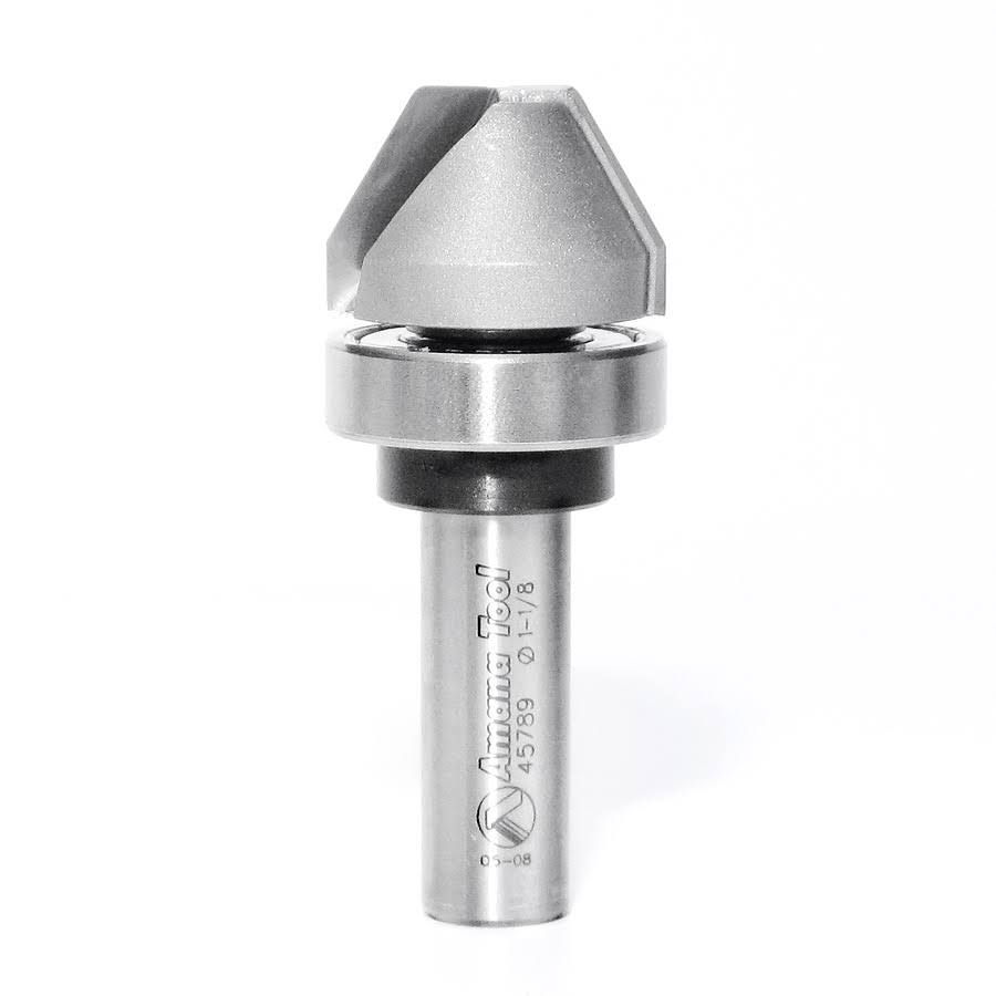 Carbide Tipped Lettering 60 Deg x 1-1/8 Dia x 3/4 x 1/2 inch Shank N268019