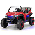 12V 2-Seater Kids Ride On UTV Electric Vehicle Pink E8047