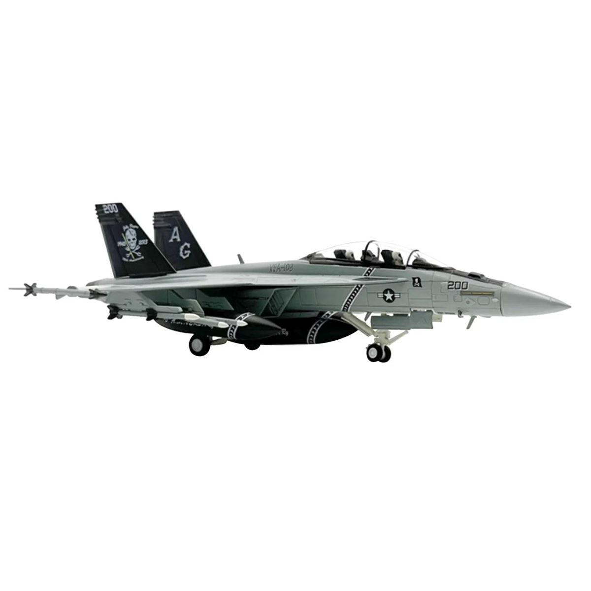1/72 Scale F/A-18F Super Hornet Fighter Model Alloy Construction I359677