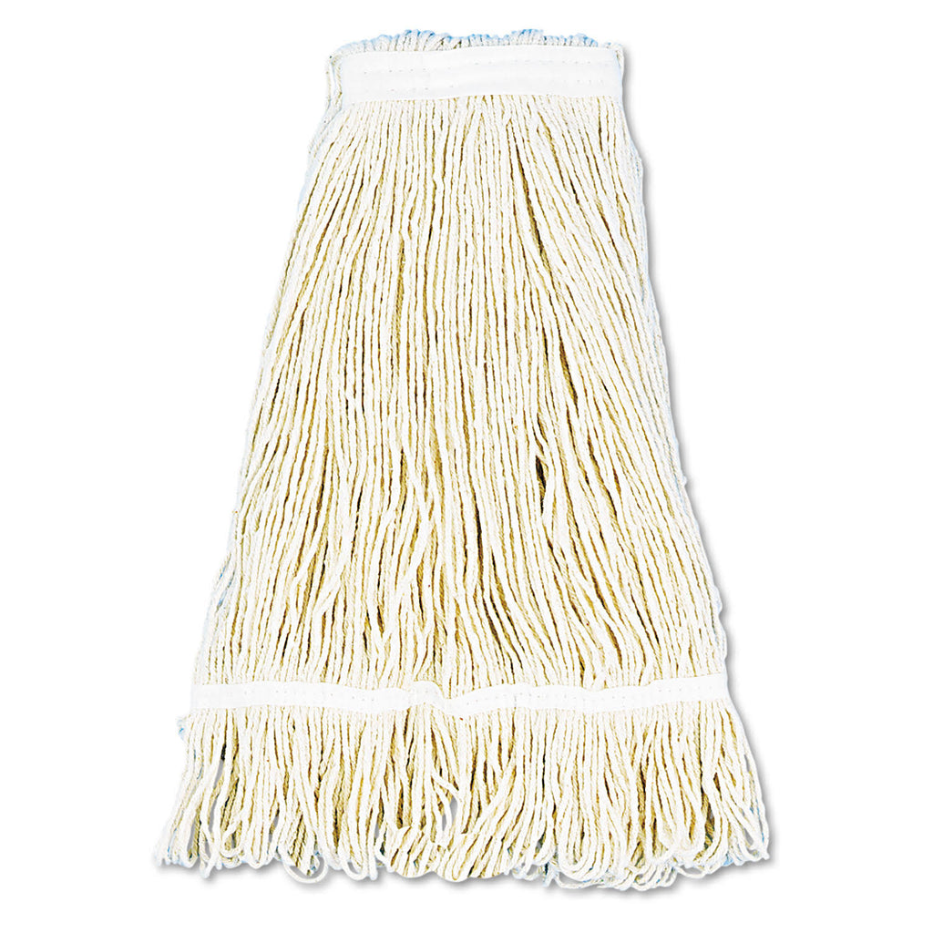 24 oz White Cotton Wet Mop Head, 12/Carton I9314
