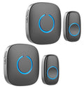 Waterproof Wireless Doorbell with 52 Chimes, Over 1000-Foot Range, 4 Volume Levels O867