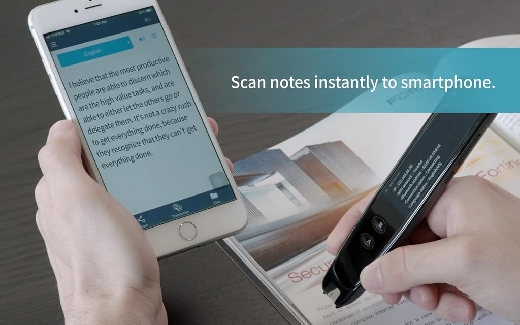 Pen Scanner with LCD Touchscreen, Pack of 2 T895389