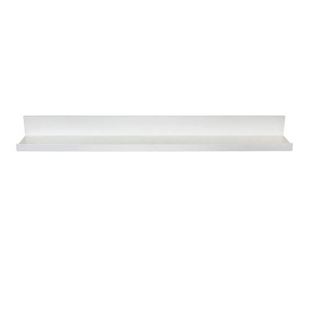 Black Wood Floating Picture Ledge Shelf M5966