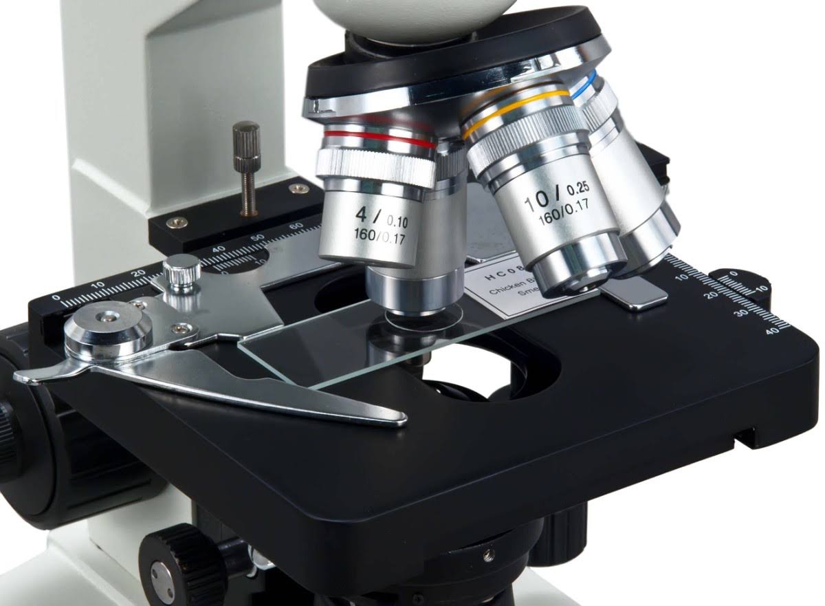 40X-1600X Binocular Compound Microscope with USB Camera M918