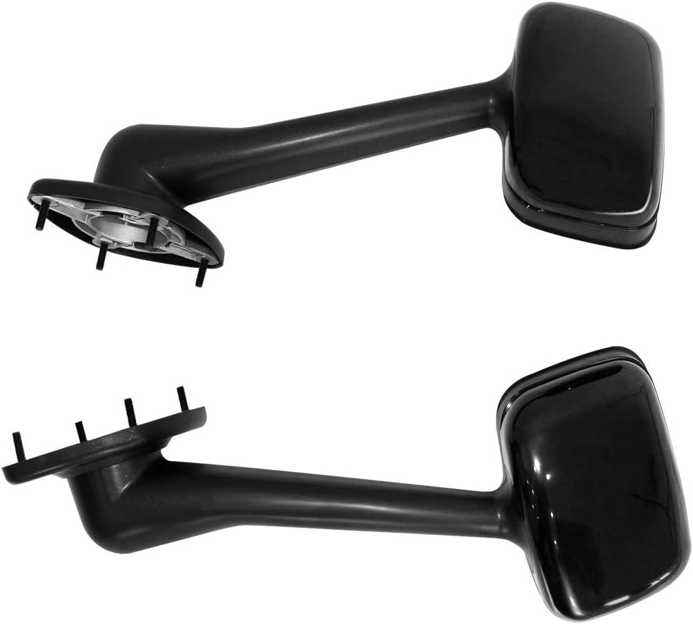 Black Hood Mirror Pair for Freightliner Cascadia S429693