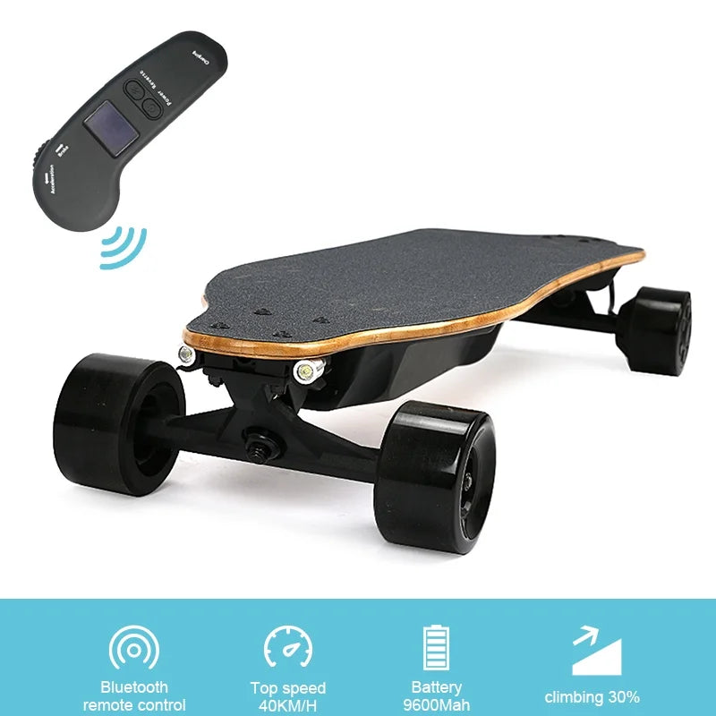dual hub motors electric longboard X564775