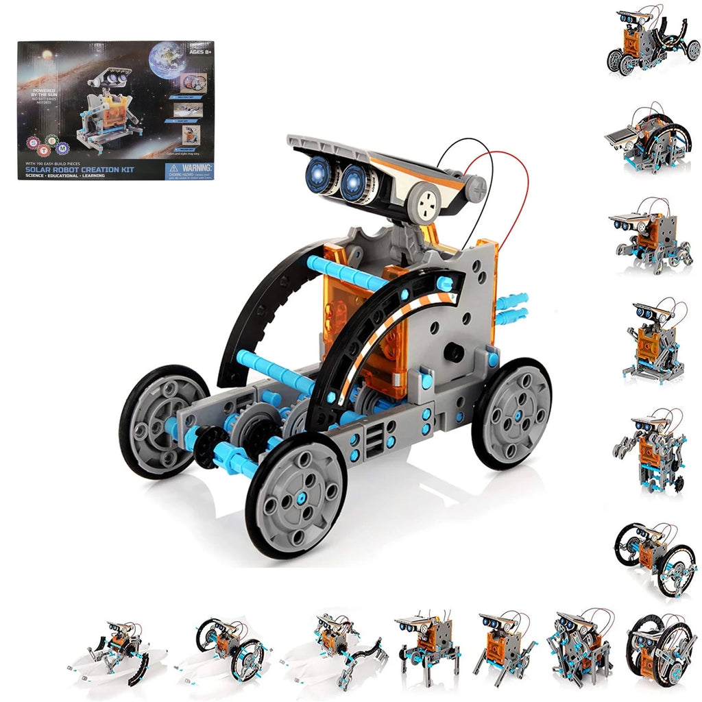 Solar Powered Robot Construction Kit Science Experiments I160