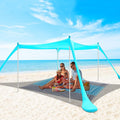 10'x10' 6 Person UPF 50+ Pop Up Beach Tent I40243