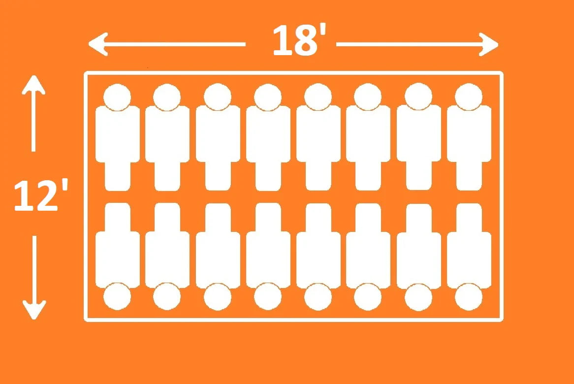 16-Person Tube Tent X228425