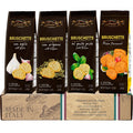 Pack of 4 Assorted Gourmet Bruschetta Toasts G71109