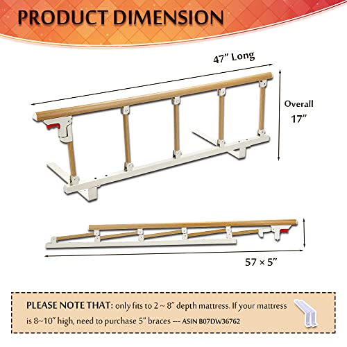 Metal Bed Rail for Seniors O1640