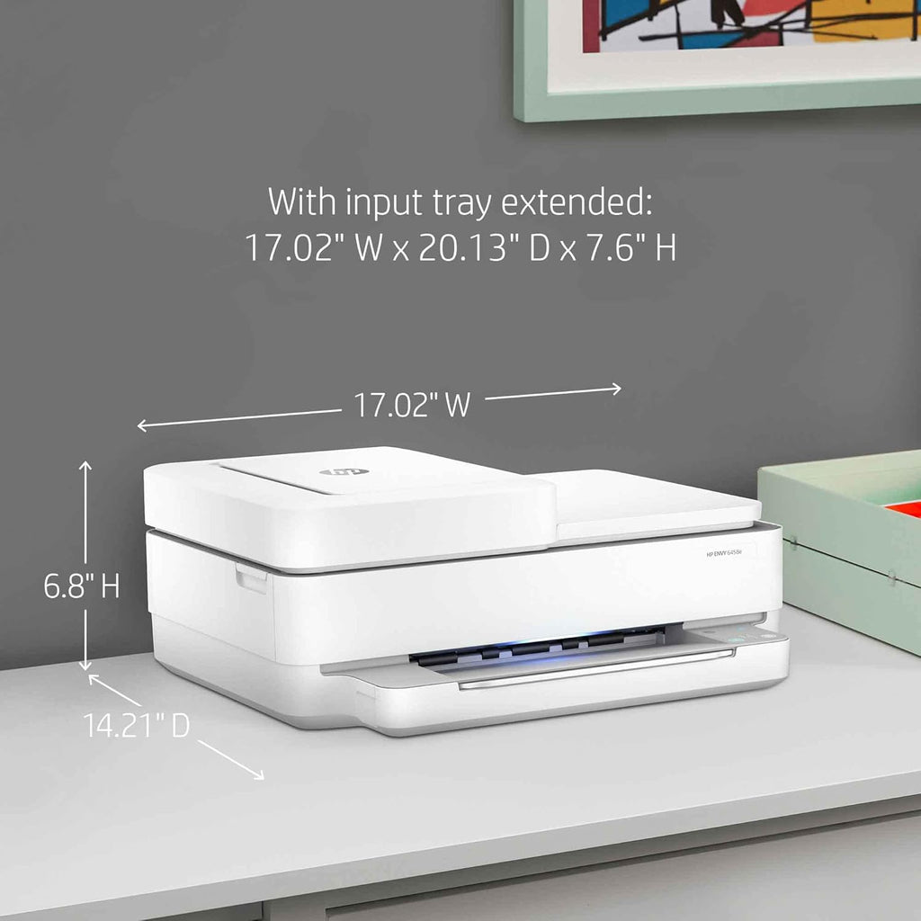 White Wireless Color Inkjet All-in-One Printer X96685