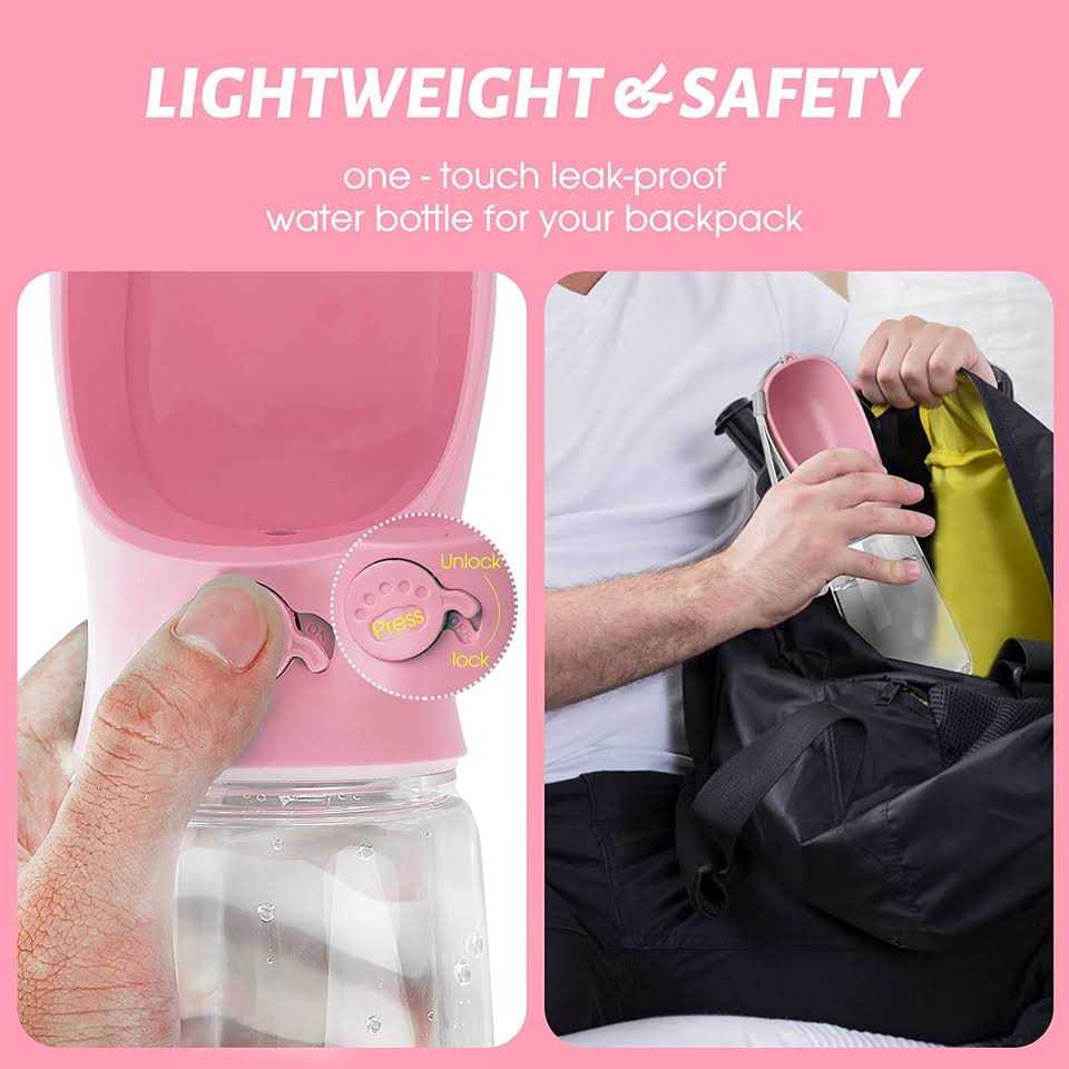 Leak Proof Portable Dog Water Bottle J82780