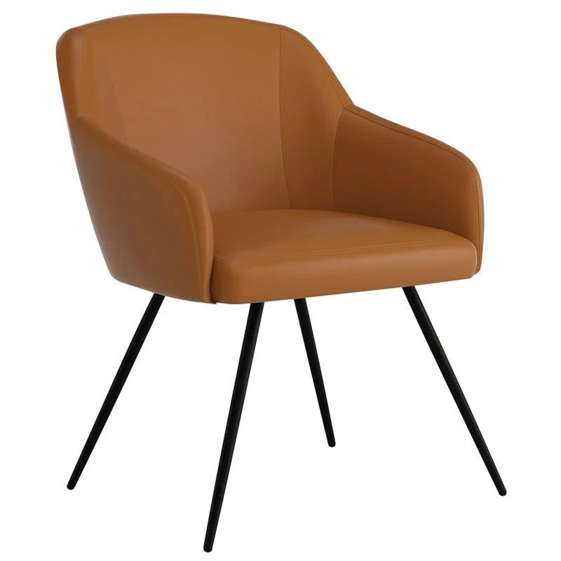 Saddle Brown Occasional Chair W447