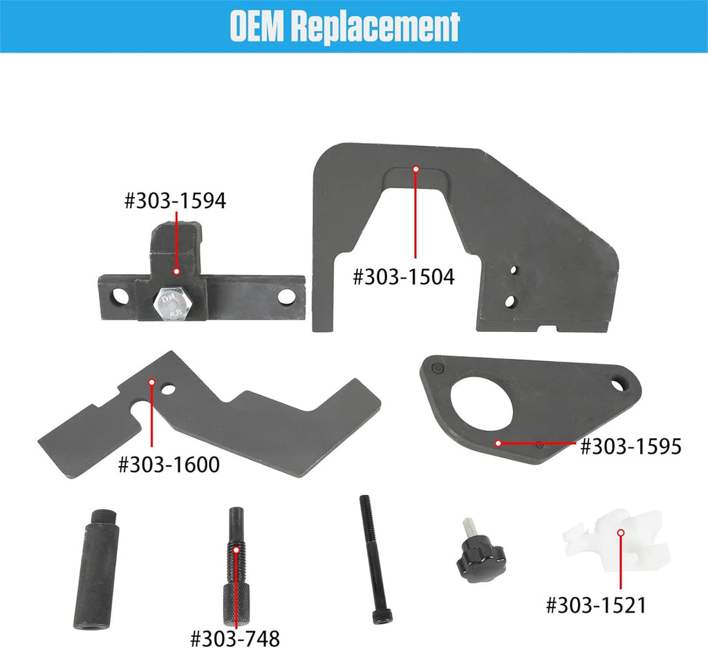 Engine Camshaft Timing Locking Tool Set Pack of 2 I855