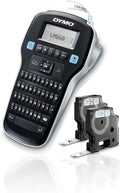 Portable Label Maker, QWERTY Keyboard, Black Pack of 2 X866