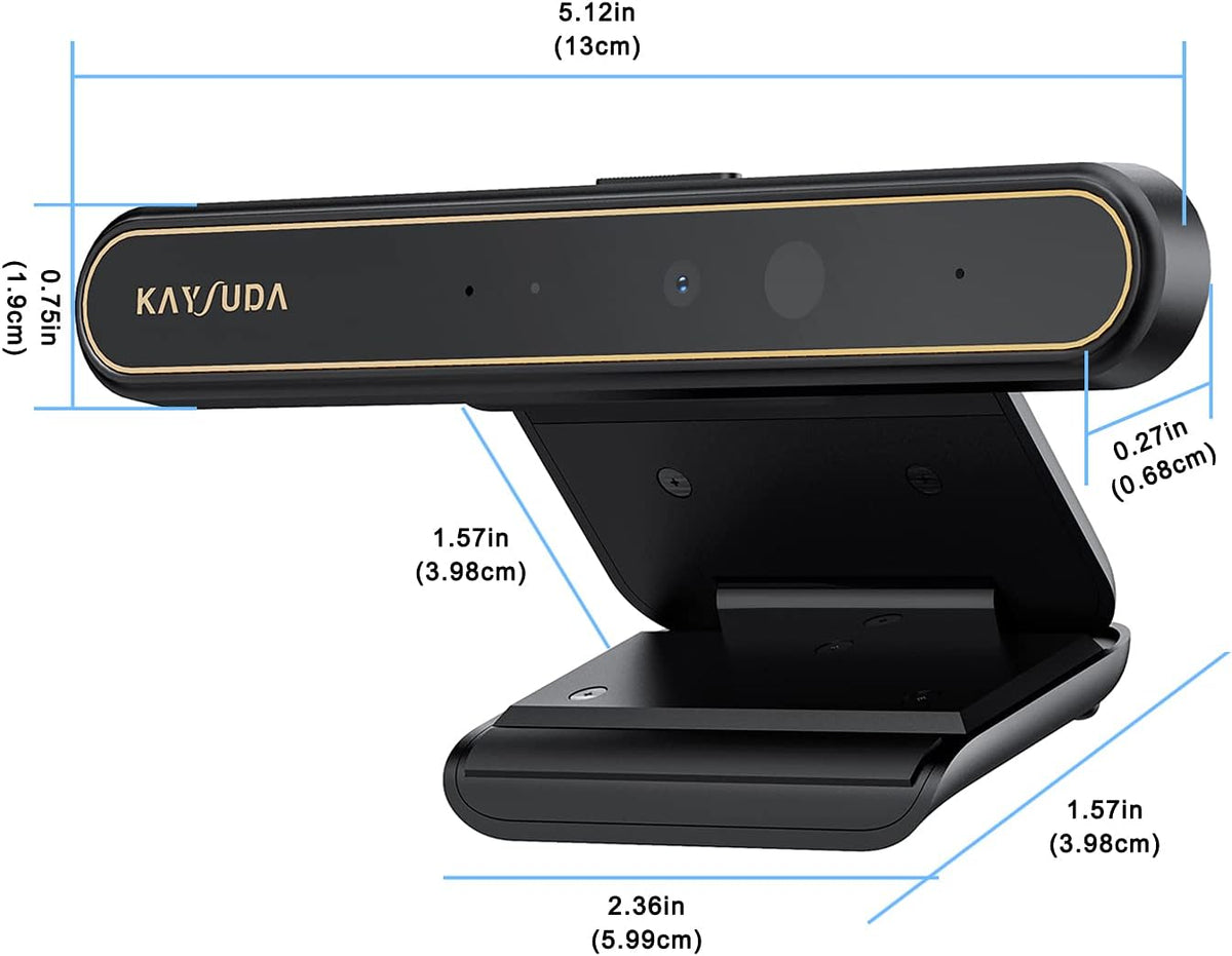 1080P USB IR Webcam with Dual Microphones Pack of 2 P404294