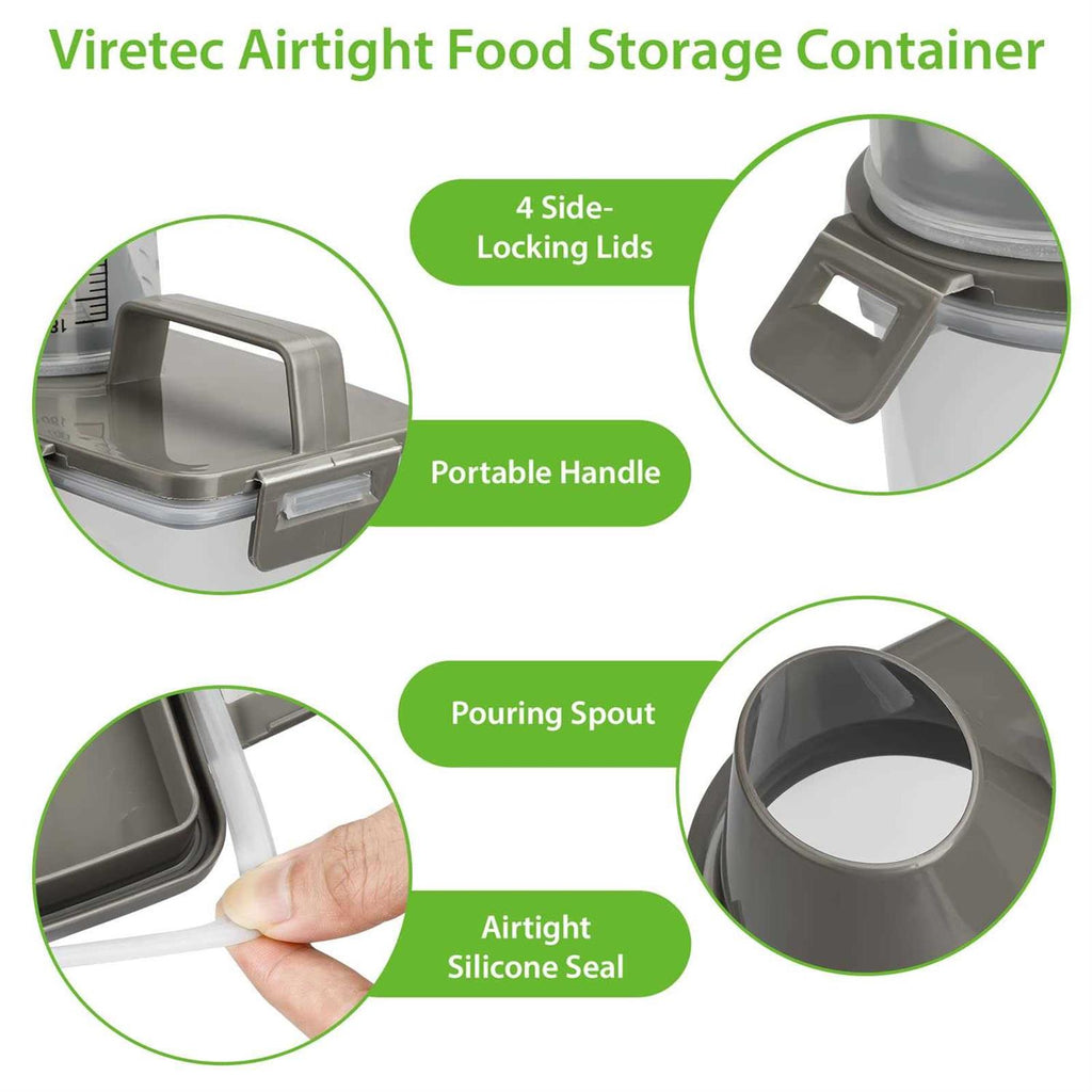 Rice Airtight Storage Container 3 to 5lbs K35462