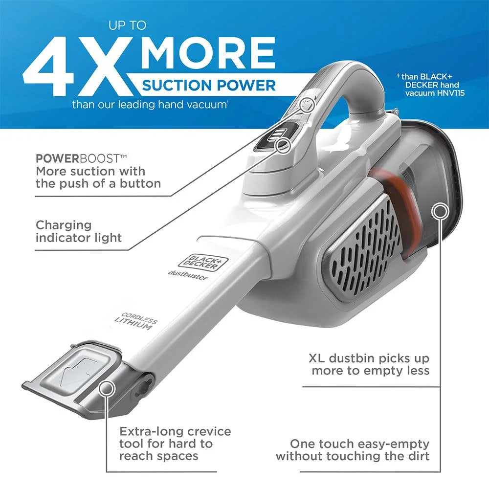 12V Cordless Handheld Vacuum D31957