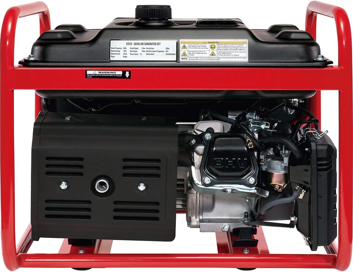 4000-Watt Gasoline Generator Gas Powered Air Cooled OHV P67330