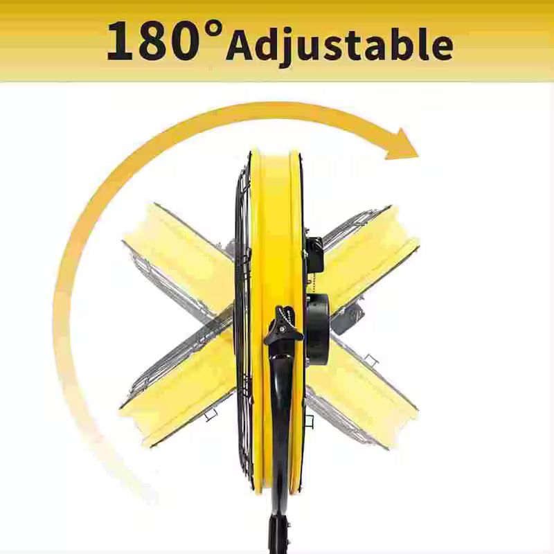 20 in. Outdoor Misting Fan with Enclosed Motor Q226