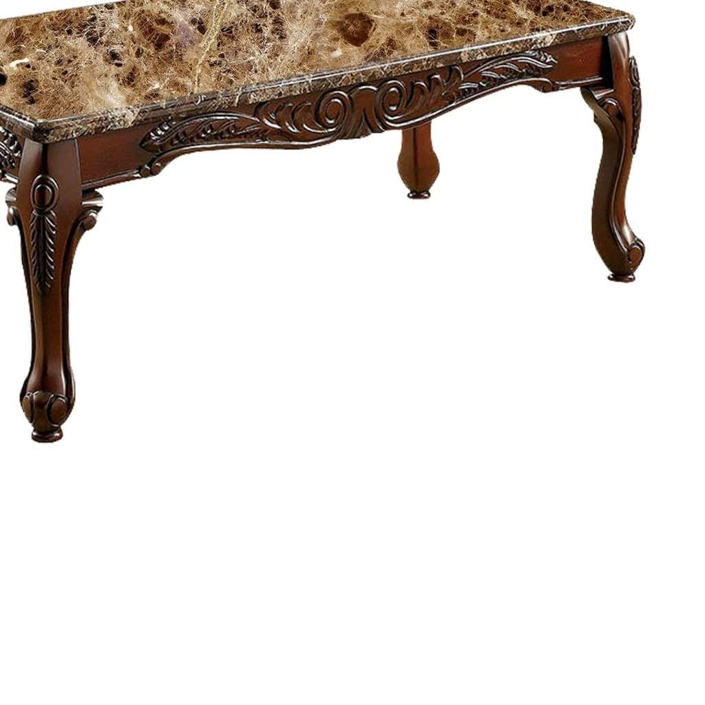 3 Piece Dark Oak Table Set F1224
