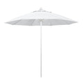 White Olefin Fiberglass Market Umbrella Q690