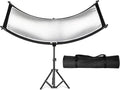 Clamshell Light Reflector Diffuser with Light Stand and Carry Bag W542