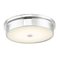 12 inch 16W 1 LED Flush Mount Chrome Y20103