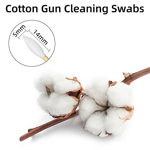 600PCS Long Cotton Bamboo Gun Cleaning Swabs N971372
