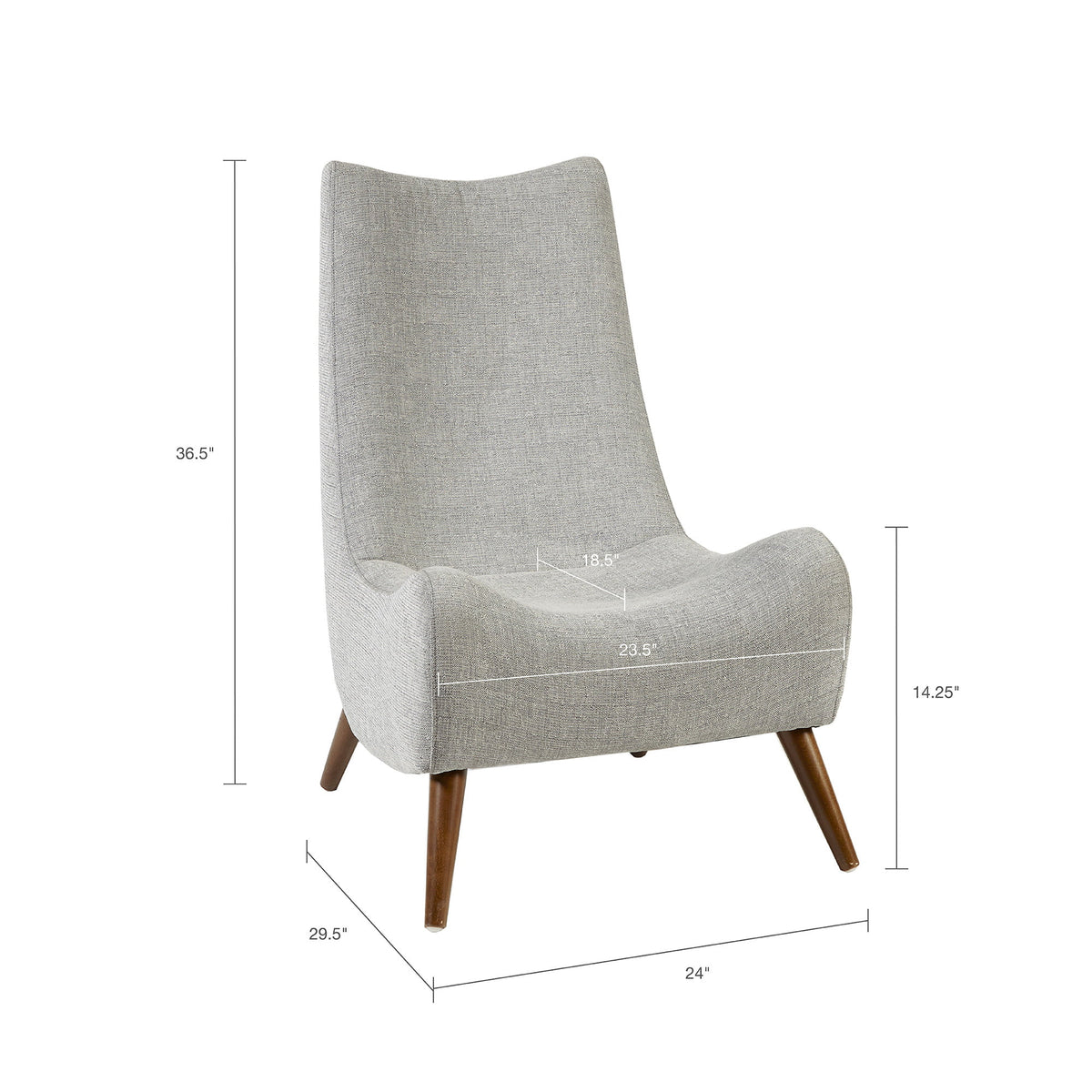 Tan Accent Chair D2614