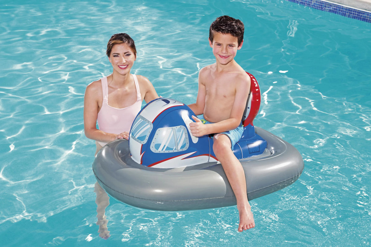 Galactic Hovercraft Ride-On Pool Float M68021