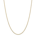 14kt Yellow Gold 24 inch Cable Chain with Lobster Clasp K3522