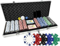 500 Piece 11.5 Gram Poker Chip Set with Case V4322