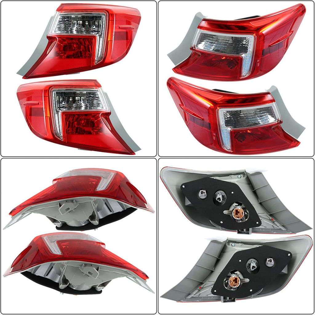 Halogen Rear Brake Tail Light Assembly Pack of 2 I1257