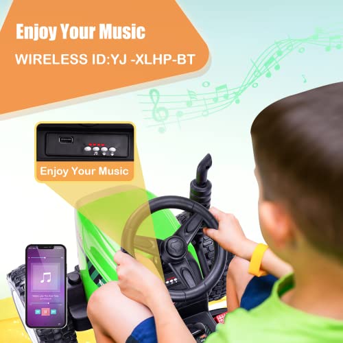 12V Battery Powered Electric Ride on Tractor with Remote Control N374692