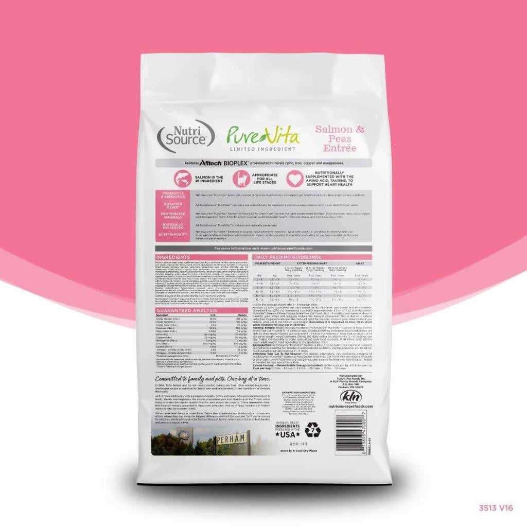 Grain Free Salmon & Peas Dry Cat Food N639131