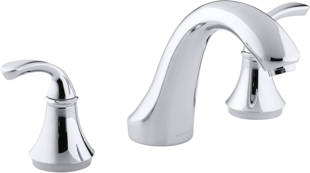Polished Chrome Bath or Deck Mount Rim Valve Trim S669514