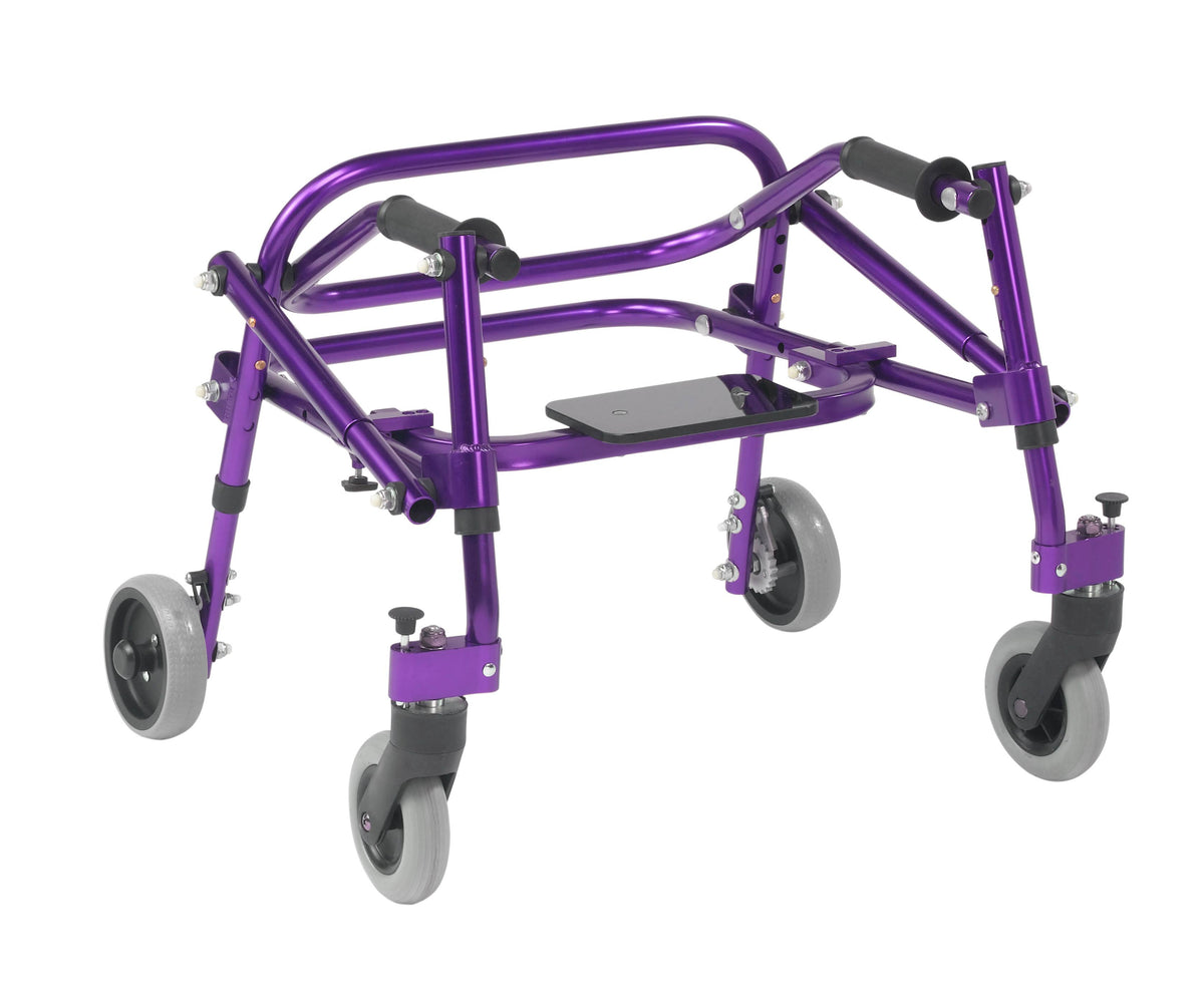 Extra Small Purple Posterior Walker with Seat P683
